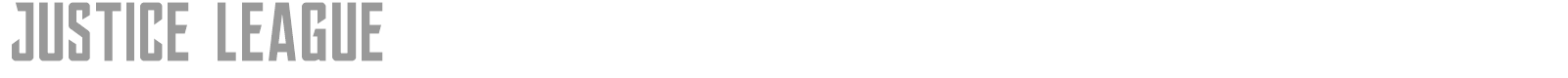 Justice League font preview